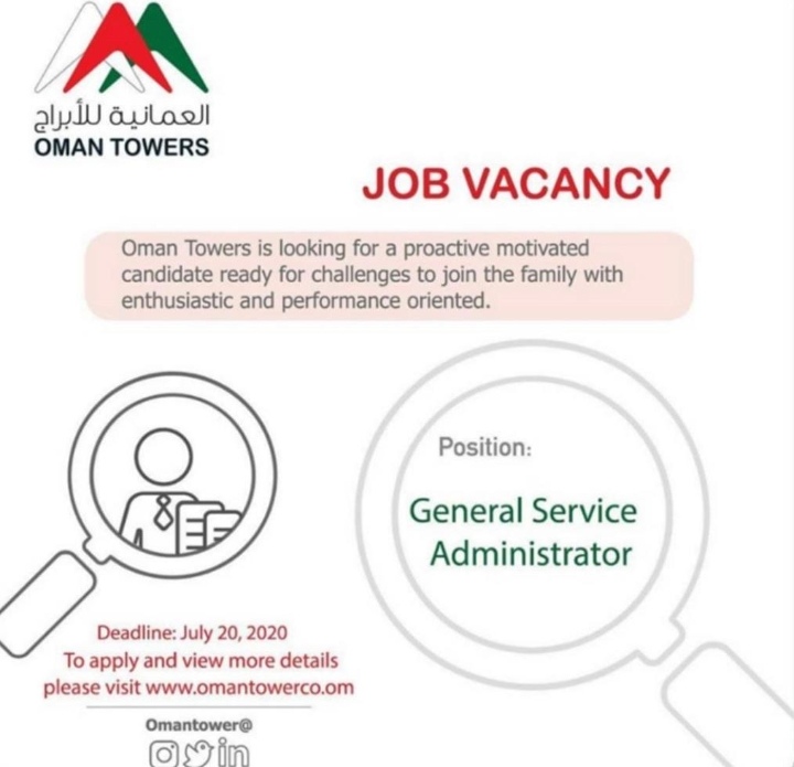 أبراج عمان - وظيفة شاغرة 2 IMG ٢٠٢٠٠٧١٣ ١٣٣٠٠٣