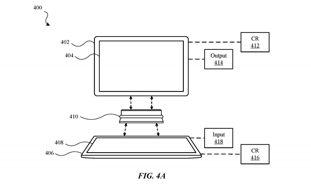 لدى آبل فكرة جميلة تجمع جهازي iPad معًا لتشكيل حاسوب محمول 2 dual-ipad-patent