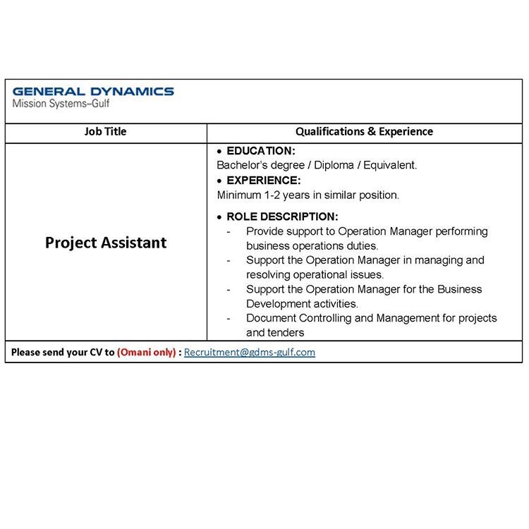 شركة جنرال ديناميكس- وظيفة شاغرة 2 EiP1ca5XkAAazqZ